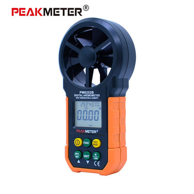 MASTECH MS6252B Handheld Digital Anemometer Wind Speed Meter Air Flow Tester With USB Interface
MASTECH MS6252B Handheld Digital Anemometer Wind Speed Meter Air Flow Tester With USB Interface