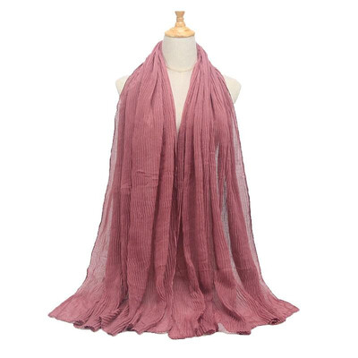 Women Solid Pleated Scarf Hijabs Oversized Large Muslim Middle East Islam Long Scarves Shawls
Women Solid Pleated Scarf Hijabs Oversized Large Muslim Middle East Islam Long Scarves Shawls