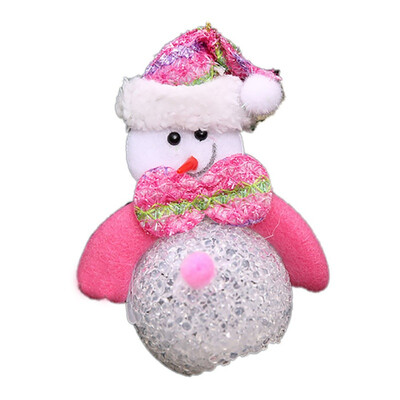Christmas Ornaments Glowing Snowman Santa Claus Reindeer Night Lights Shining Xmas Tree Pendant Hanging Decorations
Christmas Ornaments Glowing Snowman Santa Claus Reindeer Night Lights Shining Xmas Tree Pendant Hanging Decorations