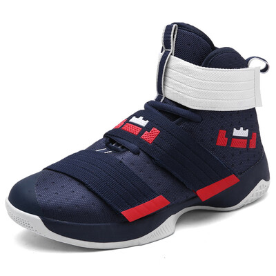 Trends couple high help fashion camouflage basketball shoes mens breathable sports shoes wear shockproof boots
Trends couple high help fashion camouflage basketball shoes mens breathable sports shoes wear shockproof boots