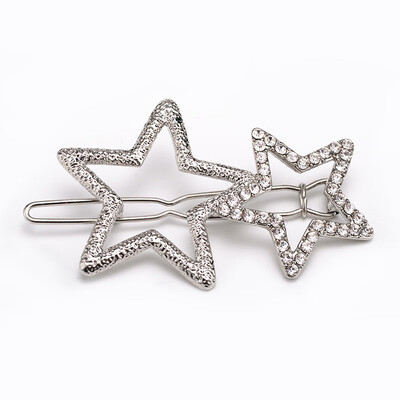 Women Ladies Popular Hollow Star Hairpin Metal Hair Clips Delicate Hair Decorations jewelry Hair Accessories Headwear
Women Ladies Popular Hollow Star Hairpin Metal Hair Clips Delicate Hair Decorations jewelry Hair Accessories Headwear