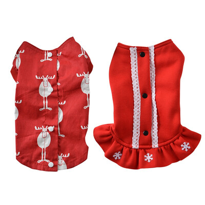 Pet Costumes Dog Christmas Suit Dog Xmas Elk Santa Costume Vest Soft Dog Cat Clothes Fit for Puppy Dog Cat Teddy
Pet Costumes Dog Christmas Suit Dog Xmas Elk Santa Costume Vest Soft Dog Cat Clothes Fit for Puppy Dog Cat Teddy