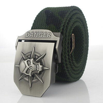 Skull Alloy Automatic Buckle Mens Belt Personality Mens Belt for Teenager Boy Stripe Canvas Luxury Strap Male Belts 150 160cm
Skull Alloy Automatic Buckle Mens Belt Personality Mens Belt for Teenager Boy Stripe Canvas Luxury Strap Male Belts 150 160cm