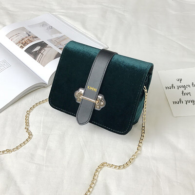Ins super fire small bag female 2018 autumn&winter new tide velvet shoulder bag Korean version of the chic chain small square bag female
Ins super fire small bag female 2018 autumn&winter new tide velvet shoulder bag Korean version of the chic chain small square bag female