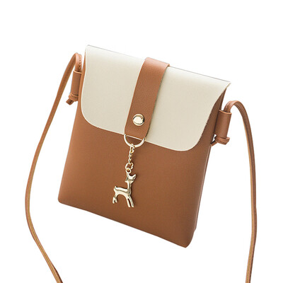 Tailored Women Fashion Cover Deer Shoulder Bag Messenger Bag Phone Bag Coin Bag Black
Tailored Women Fashion Cover Deer Shoulder Bag Messenger Bag Phone Bag Coin Bag Black