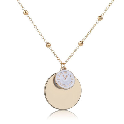 Simple Ladies Round Pendant Necklace OL Style High Quality European And American Personality Charm Wedding Party Fashion Jewelry
Simple Ladies Round Pendant Necklace OL Style High Quality European And American Personality Charm Wedding Party Fashion Jewelry
