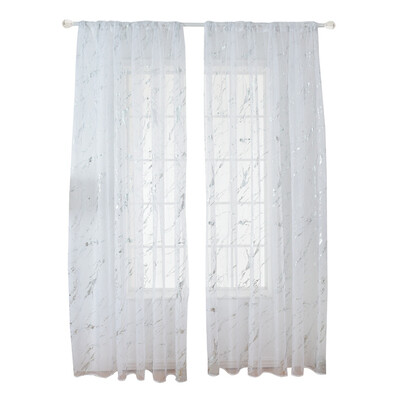Household Mesh Curtains Wear Rod Hot Silver Feathers Lanterns Road Printing Pattern Semi-shading Curtain Window Decoration
Household Mesh Curtains Wear Rod Hot Silver Feathers Lanterns Road Printing Pattern Semi-shading Curtain Window Decoration