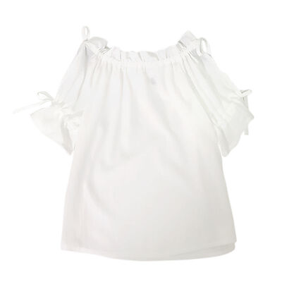 newwomens casual t-shirtSexy Strapless Straps Slash Neck Solid Color Slim Short-sleeved Chiffon Shirt Top
newwomens casual t-shirtSexy Strapless Straps Slash Neck Solid Color Slim Short-sleeved Chiffon Shirt Top
