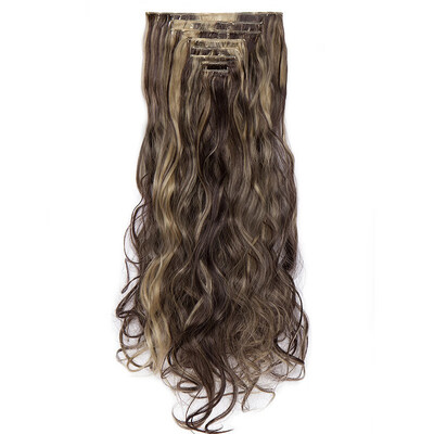 8Pcs 18 Clips 17-26 Inch Curly Straight Full Head Clip In On Hair Extensions Women Lady Hairpiece
8Pcs 18 Clips 17-26 Inch Curly Straight Full Head Clip In On Hair Extensions Women Lady Hairpiece