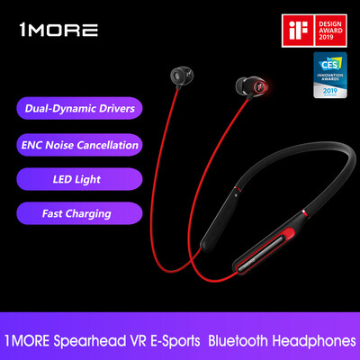 Xiaomi 1MORE Spearhead VR Bluetooth In-ear Headphones E1020BT BT E-Sports Gaming Neckband Earphones With LED Light for Phone Table
Xiaomi 1MORE Spearhead VR Bluetooth In-ear Headphones E1020BT BT E-Sports Gaming Neckband Earphones With LED Light for Phone Table