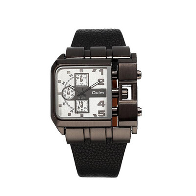 OULM Luxury Quartz Watch Men Square Dial Leather Band Watches Male Antique Wristwatch
OULM Luxury Quartz Watch Men Square Dial Leather Band Watches Male Antique Wristwatch