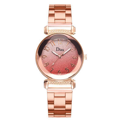 Fashion Women Luxury Watch Rose Gold Stainless Steel Analog Quartz Wristwatch Ladies Female Luxurious Elegant Business Watches
Fashion Women Luxury Watch Rose Gold Stainless Steel Analog Quartz Wristwatch Ladies Female Luxurious Elegant Business Watches