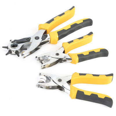 Greensen 3 Pcs Leather Belt Hole Puncher Forcep Pliers Belt Craft Tool&Metal Belt Button Kit
Greensen 3 Pcs Leather Belt Hole Puncher Forcep Pliers Belt Craft Tool&Metal Belt Button Kit