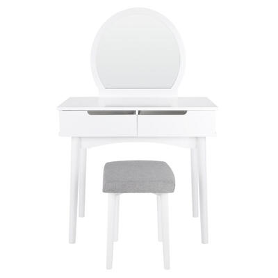 Greensen Vanity Table Set Makeup Dressing Table with 2 Drawers Round MirrorVanity Table
Greensen Vanity Table Set Makeup Dressing Table with 2 Drawers Round MirrorVanity Table
