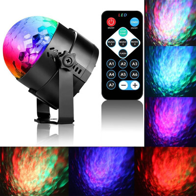 〖Follure〗LED Party Lights Disco Ball Flash Night Light Water Light Remote Control Voice Control US
〖Follure〗LED Party Lights Disco Ball Flash Night Light Water Light Remote Control Voice Control US