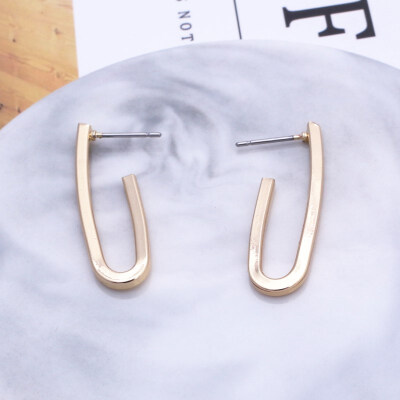European Trendy Geometric Metal Big Drop Earring For Women Leaf Flower Round Brincos Statement Earring Party Jewelry Model Show
European Trendy Geometric Metal Big Drop Earring For Women Leaf Flower Round Brincos Statement Earring Party Jewelry Model Show