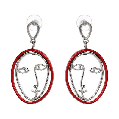 Vintage Earrings Wedding Brand Resin Big Statement Earring Silver Plated Face Drop Dangling Crystal Hook Earrings
Vintage Earrings Wedding Brand Resin Big Statement Earring Silver Plated Face Drop Dangling Crystal Hook Earrings