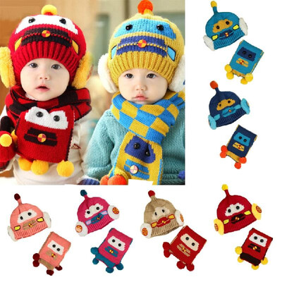 Cute Winter Kids Girls Boys Kintted Hat Plaid Scarf Toddlers Babies Thicken Warm Children Beanie Cap
Cute Winter Kids Girls Boys Kintted Hat Plaid Scarf Toddlers Babies Thicken Warm Children Beanie Cap