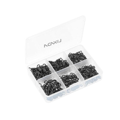 Lixada 150pclot 2 3 4 Fishing Swivels Rolling Swivel Connector Solid Rings Sea Fishing Accessories
Lixada 150pclot 2 3 4 Fishing Swivels Rolling Swivel Connector Solid Rings Sea Fishing Accessories