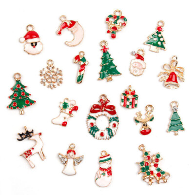 19pcspack Metal Alloy Mixed Christmas Charms Pendants Set DIY Making Accessories Decor Xmas gifts
19pcspack Metal Alloy Mixed Christmas Charms Pendants Set DIY Making Accessories Decor Xmas gifts