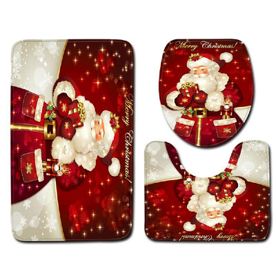 3PcsSet Home Bathroom Decor Christmas Elk & Tree Printed Non-Slip Floor Mat Bath Mat Pedestal Rug Lid Toilet Cover Christmas
3PcsSet Home Bathroom Decor Christmas Elk & Tree Printed Non-Slip Floor Mat Bath Mat Pedestal Rug Lid Toilet Cover Christmas
