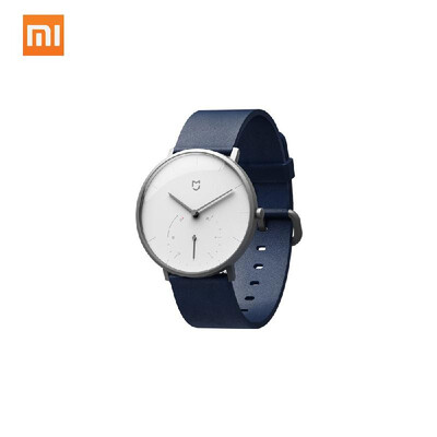XIAOMI MIJIA Quartz Smart Watch 3ATM Water Resistant Men Women Casual Fitness Tracker Calls Reminding Double Dial Vibration Remind