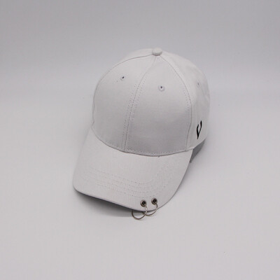 South Korean stars with a hat fashion metal ring baseball cap iron ring Cap Korean version of V-shaped caps wholesale
South Korean stars with a hat fashion metal ring baseball cap iron ring Cap Korean version of V-shaped caps wholesale