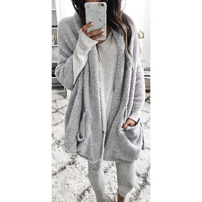 Roseonmyhand Women Autumn Long Sleeve Thick Hooded Open Stitch Coat Jacket Cardigan
Roseonmyhand Women Autumn Long Sleeve Thick Hooded Open Stitch Coat Jacket Cardigan