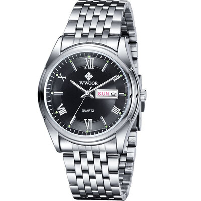 WWOOR grip love Swiss watch mens watch steel belt calendar luminous student mens watch
WWOOR grip love Swiss watch mens watch steel belt calendar luminous student mens watch