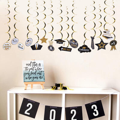 Greensen Graduation Party Supplies Decorations Of With Dangling Spiral Banner Pendants Ribbon
Greensen Graduation Party Supplies Decorations Of With Dangling Spiral Banner Pendants Ribbon