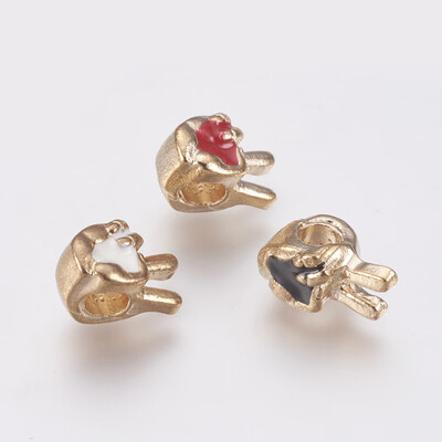 Alloy European Beads Large Hole Beads with Enamel Victory Light Gold 13x8x9mm Hole 4mm
Alloy European Beads Large Hole Beads with Enamel Victory Light Gold 13x8x9mm Hole 4mm