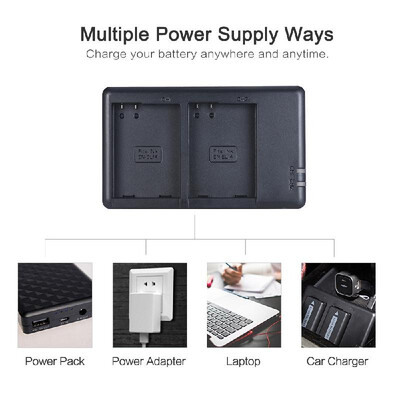 FB EN-EL14 Camera Battery Charger 2-Channel Micro-USB Input for Nikon D5600 D5500 D5300 D5200 D5100 D3100 D3200 D3300 D3400
FB EN-EL14 Camera Battery Charger 2-Channel Micro-USB Input for Nikon D5600 D5500 D5300 D5200 D5100 D3100 D3200 D3300 D3400