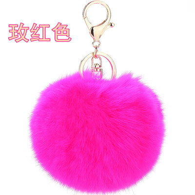 Rabbit hair ball key ring car with 8 cm plush accessories female key chain cute fur bag pendant lobster clasp
Rabbit hair ball key ring car with 8 cm plush accessories female key chain cute fur bag pendant lobster clasp