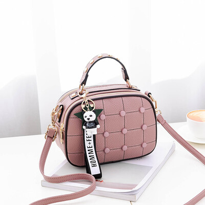 Simple lady bag handbag new fashion Korean version Baitao oblique Bag personality fashion single shoulder bag
Simple lady bag handbag new fashion Korean version Baitao oblique Bag personality fashion single shoulder bag