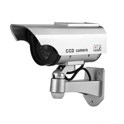 Fake Dummy CCTV Security Camera Solar Powered With Flashing LED Light Indoor Outdoor Waterproof
Fake Dummy CCTV Security Camera Solar Powered With Flashing LED Light Indoor Outdoor Waterproof