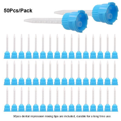50 PcsPack Dental 1mm Impression Mixing Tips Temporary Silicon Rubber Dispenser Gun Mixing Tips
50 PcsPack Dental 1mm Impression Mixing Tips Temporary Silicon Rubber Dispenser Gun Mixing Tips