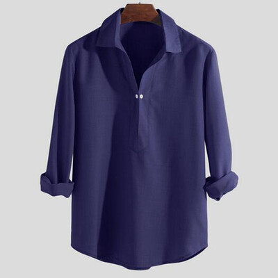Toponeto Mens Summer New Style Fashion Pure Long Sleeve Top Comfortable Blouse Top
Toponeto Mens Summer New Style Fashion Pure Long Sleeve Top Comfortable Blouse Top