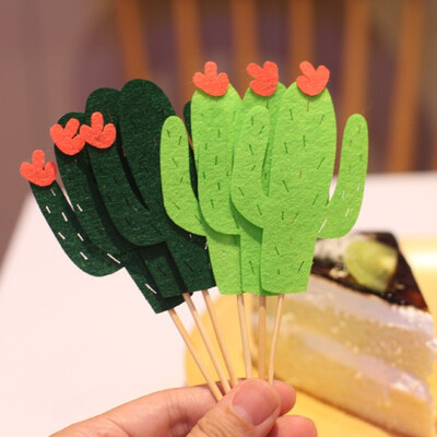 Funnybunny Hawaii Cactus Cake Toothpick Toppers Party Decoration Supplies for Wedding
Funnybunny Hawaii Cactus Cake Toothpick Toppers Party Decoration Supplies for Wedding