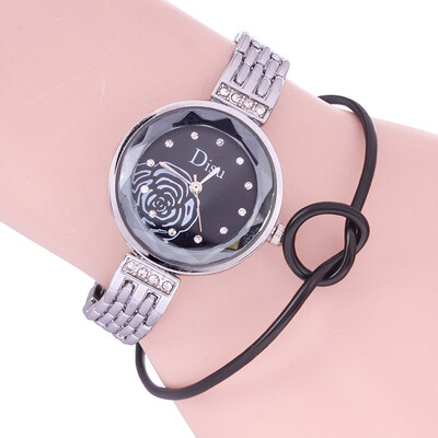 Fashion ladies steel belt rose delicate small watch spot wholesale student personality trend watch
Fashion ladies steel belt rose delicate small watch spot wholesale student personality trend watch
