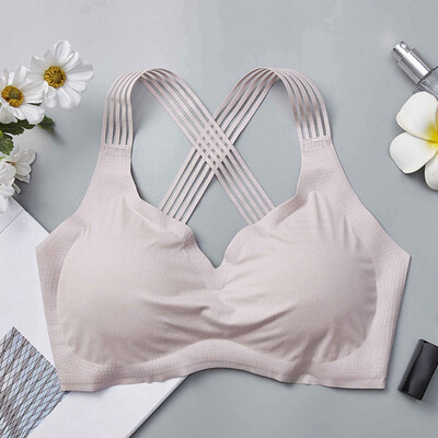 Women Wireless Fitness Seamless Underwear Beauty Back Push Up Bras Cross Strap Back Women Bra
Women Wireless Fitness Seamless Underwear Beauty Back Push Up Bras Cross Strap Back Women Bra