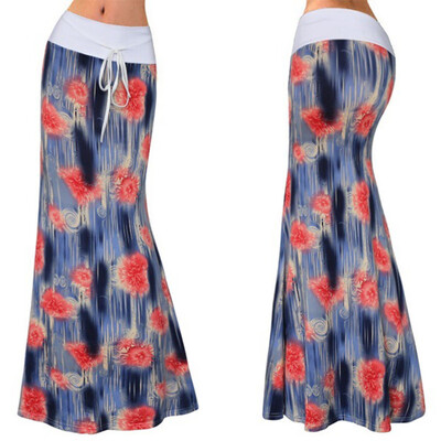 Roseonmyhand Women Casual Elastic Boho Floral Print Buttock Skirt Bow Strap Fishtail Skirt
Roseonmyhand Women Casual Elastic Boho Floral Print Buttock Skirt Bow Strap Fishtail Skirt
