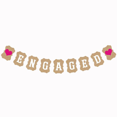 FUNNYBUNNY ENGAGED Banner Gold Glitter Bunting Garland - Wedding Bridal Shower Engagement Party Decoration Supplies favors
FUNNYBUNNY ENGAGED Banner Gold Glitter Bunting Garland - Wedding Bridal Shower Engagement Party Decoration Supplies favors