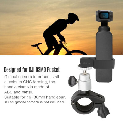 Bicycle Mount Clamp Clip Holder Stand Bracket 360° Rotary for Bike Motorcycle Handlebar Expansion Accessories for DJI OSMO Pocket
Bicycle Mount Clamp Clip Holder Stand Bracket 360° Rotary for Bike Motorcycle Handlebar Expansion Accessories for DJI OSMO Pocket