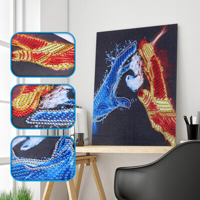 Siaonvr Fluorescent Diamond Painting DIY 5D Partial Drill Cross Stitch Kits Crystal Rhin
Siaonvr Fluorescent Diamond Painting DIY 5D Partial Drill Cross Stitch Kits Crystal Rhin