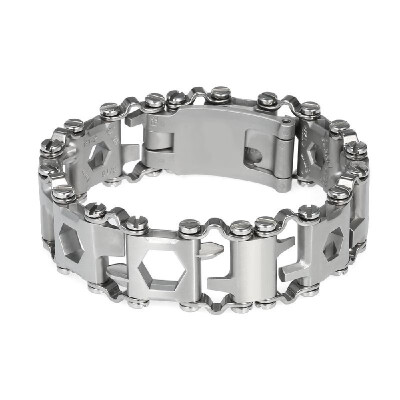 29-in-1 Multi-functional Spliced Bracelet Wearable Multi-Tool Wristband Screwdriver Outdoor Travel Survival Emergency Tools
29-in-1 Multi-functional Spliced Bracelet Wearable Multi-Tool Wristband Screwdriver Outdoor Travel Survival Emergency Tools