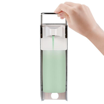 Elbow Soap Dispenser Sanitizer Shampoo Box Hand Soap Holder Dispensador Manual 500ML Capacity Aluminum Alloy & ABS Plastic Wall Mo
Elbow Soap Dispenser Sanitizer Shampoo Box Hand Soap Holder Dispensador Manual 500ML Capacity Aluminum Alloy & ABS Plastic Wall Mo
