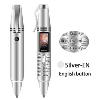 SERVO K07 Pen mini Cellphone 096" Tiny Screen GSM Dual SIM Camera Flashlight Bluetooth Dialer Mobile Phones with Recording pen
SERVO K07 Pen mini Cellphone 096" Tiny Screen GSM Dual SIM Camera Flashlight Bluetooth Dialer Mobile Phones with Recording pen