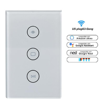Smart Life Wi-Fi Switch Remote Control Touch-Panel Control Voice Control Timing Fuction for Android iOS
Smart Life Wi-Fi Switch Remote Control Touch-Panel Control Voice Control Timing Fuction for Android iOS