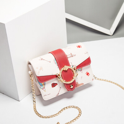 Summer Chain Little Girl Up-trend Korean Edition Single Shoulder Inclined Bag ins Over-fire Fashion Baitao Inclined Span
Summer Chain Little Girl Up-trend Korean Edition Single Shoulder Inclined Bag ins Over-fire Fashion Baitao Inclined Span