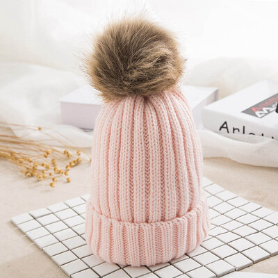 Korean version Winter Thickening Knit hat Imitation mink hair Hat Hairball Keep warm Hedging cap
Korean version Winter Thickening Knit hat Imitation mink hair Hat Hairball Keep warm Hedging cap